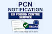 submit pcn notifications for chemical mixtures, detergents and candles