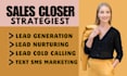 salesperson sales agent high ticket sales closer sales representative sales lead