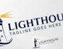 do creative and unique lighthouse, beacon, coastal, nautical logo design