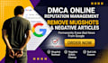 remove false defamatory articles mugshots cases false bad links news from google