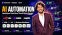 build ai and business automation workflows using n8n, make, or zapier