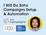 zoho campaigns setup and management