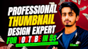 be your best creative youtube thumbnail design expert