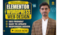 design, redesign, clone or revamp wordpress website, elementor pro expert