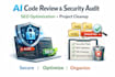 review your ai generated code for security, SEO, and project structure