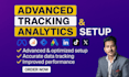 setup facebook conversion API, google ads conversion, and server side tracking