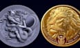 do 3d printable coin, sculpt quality,  3d coin model 3d, medallion, crypto coin