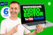 do expert video editing for youtube, google ads in 24 hours