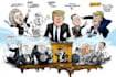 create political and editorial cartoons