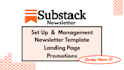 create, format and manage substack newsletter professionally