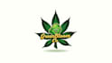 do marijuana leaf plant mascot logo design