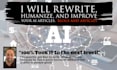 rewrite, humanize, and improve your ai articles, blogs, and content