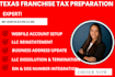 file your USA franchise tax return for llcs and corporations