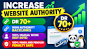 boost domain rating dr 70