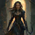 create fantasy character portrait art