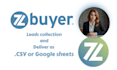 gather zbuyer subscription leads into custom google sheets