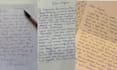 create aesthetic handwritten letters, christmas greeting invitation cards