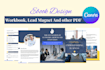 design professional ebook, workbook, pdf and lead magnet