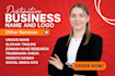 craft your business name, slogan, logo and brand identity