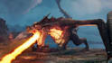 craft cinematic realistic 3ddragon animation with fire fx, rigging and HD render