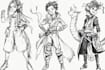 create character concept art sketch