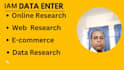 do online research, web research, data research