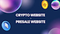 develop solana presale website, staking website, with solana memecoin token