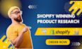 shopify amazon winning product research for dropshipping sales