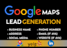 do b2b lead generation google maps data scraping email list building