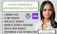 create ,redesign ,revamp or fix clone woocommerce wordpress website developer
