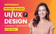 do figma website design, website ui ux design, ui ux design