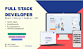 be your full stack developer for custom website development