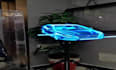 do 3d hologram fan, 3d hologram product, 3d hologram animation, hologram fan