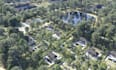 create 2d master plan, urban site, landscape architect, map illustration