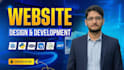 do custom website development and web design as a full stack web developer