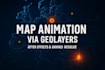 create stunning geolayers map animations in after effects