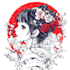 make anime tattoo design
