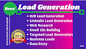 prospect lead list, qualified lead generation