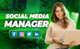 be your social media marketing manager and content creator