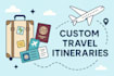 create a custom travel itinerary for any destination