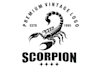 design wonderful luxury scorpion logo