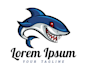 design super wonderful shark logo with source file