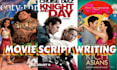 write screenplay, movie script writing, script writing as a movie script writer