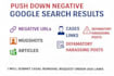 pushdown remove bad google search results mugshots articles news cases
