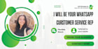 be your whatsapp customer service representative