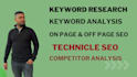 do profitable keyword research for first ranking