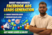 setup facebook ads to generate leads