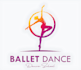 design unique tango rock gymnastic and dance logo