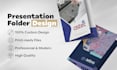 design a professional presentation folder for your business