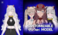 create vbridger ready live2d vtuber model or pngtuber avatar with smooth rigging